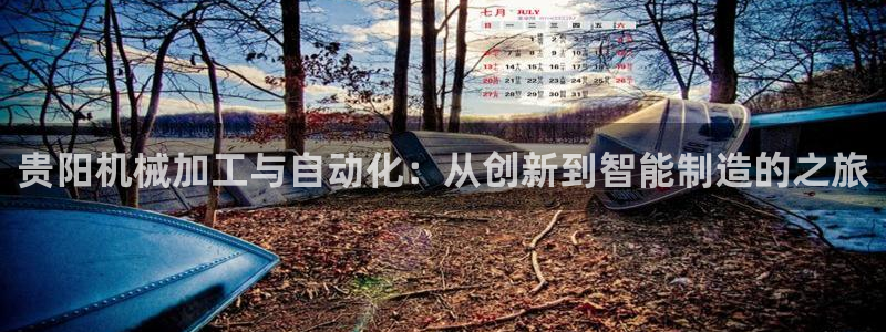 广东天辰娱乐:贵阳机械加工与自动化:从创新到智能制造的之旅